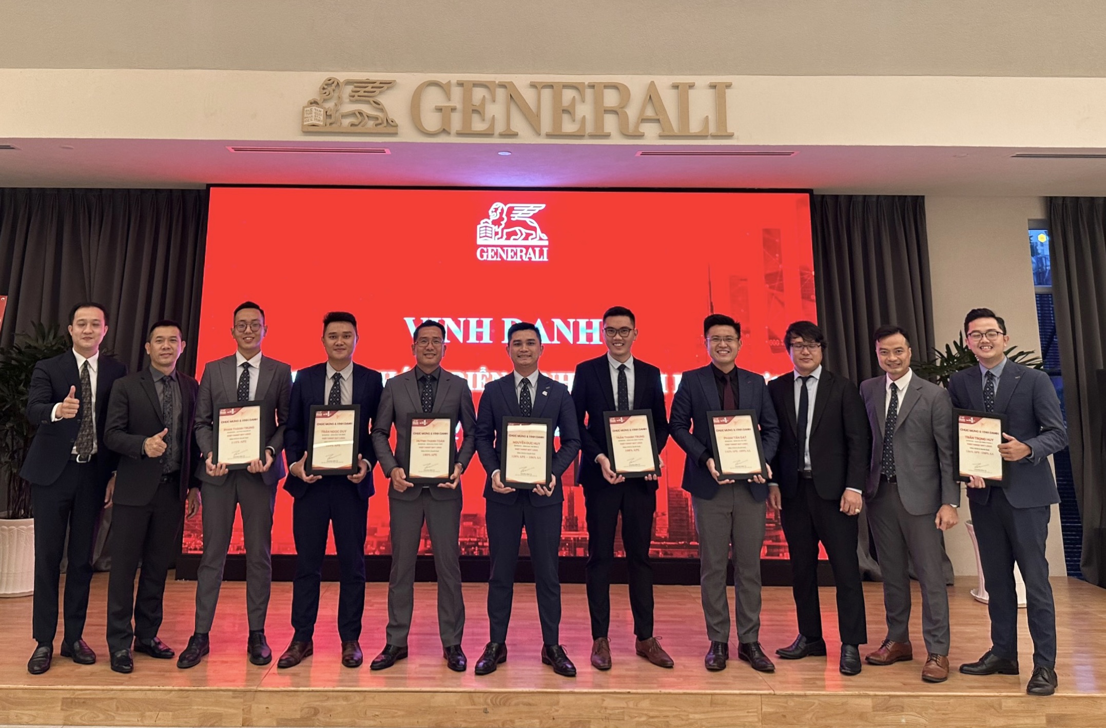 Nguyễn Đức Huy tại sự kiện Bảo Việt và Generali Vietnam